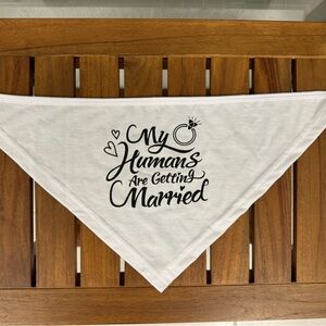 Engagement Dog Bandana